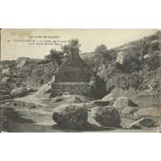 CPA: PLOUMANAC'H, La Vallée des Grands Troeros & Moulin Hanté, années 1900