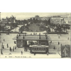 CPA: (REPRO) NICE, Vue prise au Casino, vers 1900.