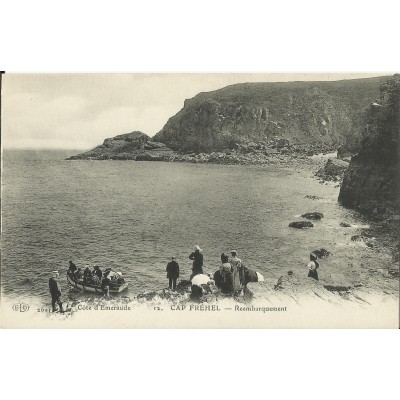 CPA: CAP FREHEL, Réembarquement, vers 1900