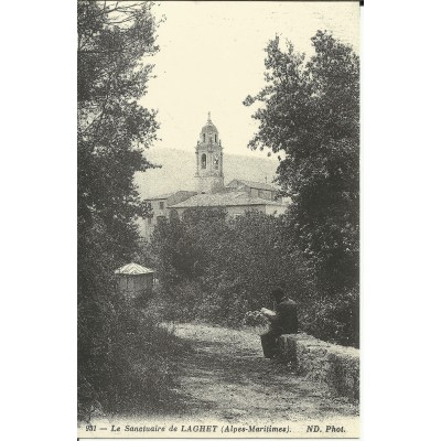 CPA: (REPRO). LAGHET, Le Sanctuaire, vers 1900.