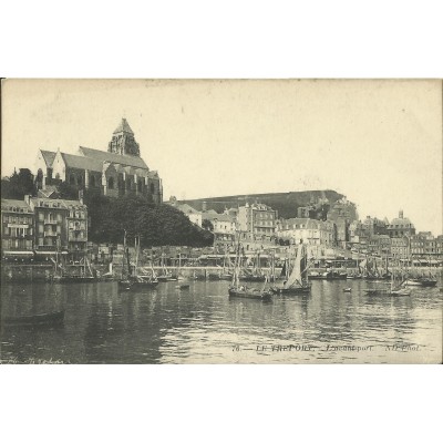 CPA: LE TREPORT, L'Avant-Port, Années 1910