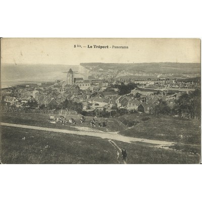 CPA: LE TREPORT, Panorama, Années 1910