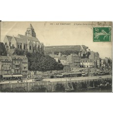 CPA: LE TREPORT, L'Eglise Saint-Jacques, Années 1910