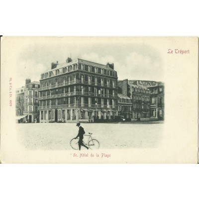 CPA: LE TREPORT, Hotel de la Plage, vers 1900