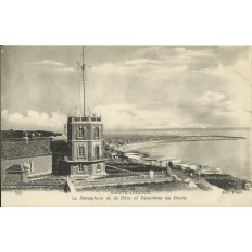 CPA: SAINTE-ADRESSE, Le Sémaphore de la Hève, Panorama du Havre, vers 1910