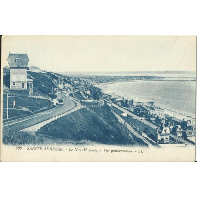 CPA: SAINTE-ADRESSE, Le NICE-HAVRAIS, Panorama (1910)