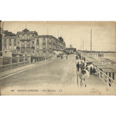 CPA: SAINTE-ADRESSE, Le NICE-HAVRAIS, Animée (1910)