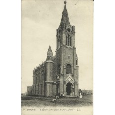 CPA: DIEPPE, Eglise Notre-Dame-de-Bon-Secours, vers 1910.