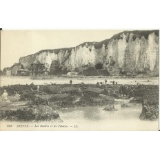 CPA: DIEPPE, Les Rochers et les Falaises, vers 1900.