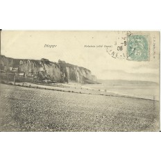 CPA: DIEPPE, Falaises (Ouset)., vers 1900.