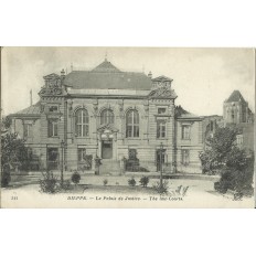 CPA: DIEPPE, Le Palais de Justice, vers 1910.