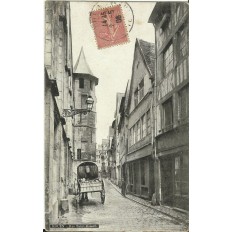 CPA: ROUEN, Rue Saint-Romain, années 1900