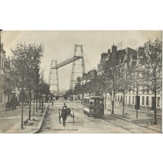 CPA: ROUEN, Le Boulevard Cauchoise, années 1900