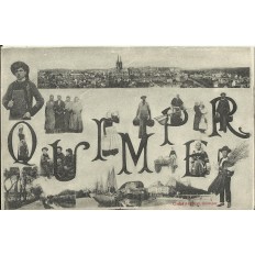 CPA: QUIMPER, vers 1900