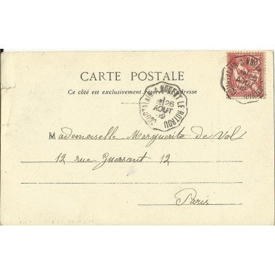 CPA: Journaux et Lecteurs, L'AURORE, vers 1900.