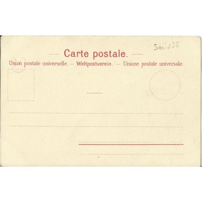 CPA: SUISSE, Die Letzte Post vom St.Gotthard, années 1900