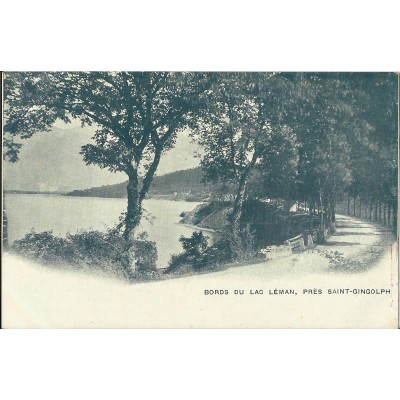 CPA: LAC LEMAN, près SAINT-GINGOLPH, vers 1900