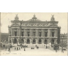 CPA: PARIS, L'OPERA, vers 1900