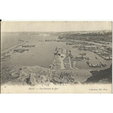 CPA: ALGERIE, ORAN, Vue Générale du Port, vers 1900.