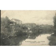 CPA: PLAISANCE-du-GERS, Bords de l'ARROS, vers 1900