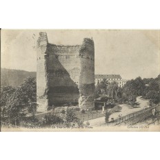 CPA: PERIGUEUX, La TOUR et les JARDINS de VESONE, vers 1900