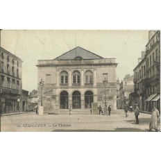 CPA: LE THEATRE, Animée, vers 1900