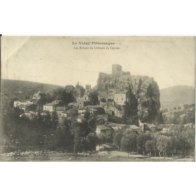 CPA: Les Ruines du Chateau de CEYSSAC, vers 1900