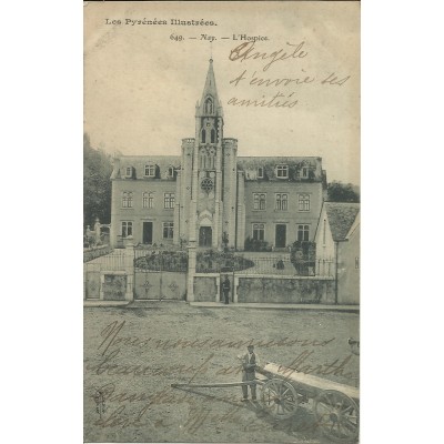 CPA: NAY, L'HOSPICE, vers 1900