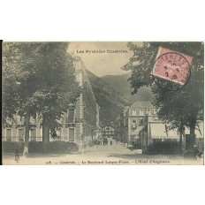 CPA: LA BOURBOULE, Le FUNICULAIRE, vers 1900