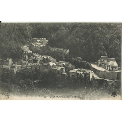 CPA: EAUX-BONNES, Vue Générale, vers 1900