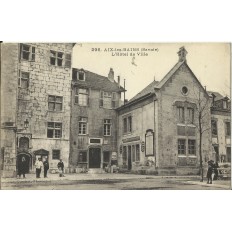 CPA: AIX-les-BAINS, L'Hotel de Ville, vers 1900