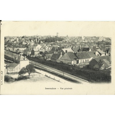 CPA: ISSOUDUN, Vue Générale, vers 1900