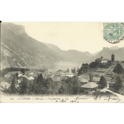 CPA: FAVERGE, Vue Générale, vers 1900